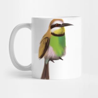 Cute Bee-Eater Drawing Mug